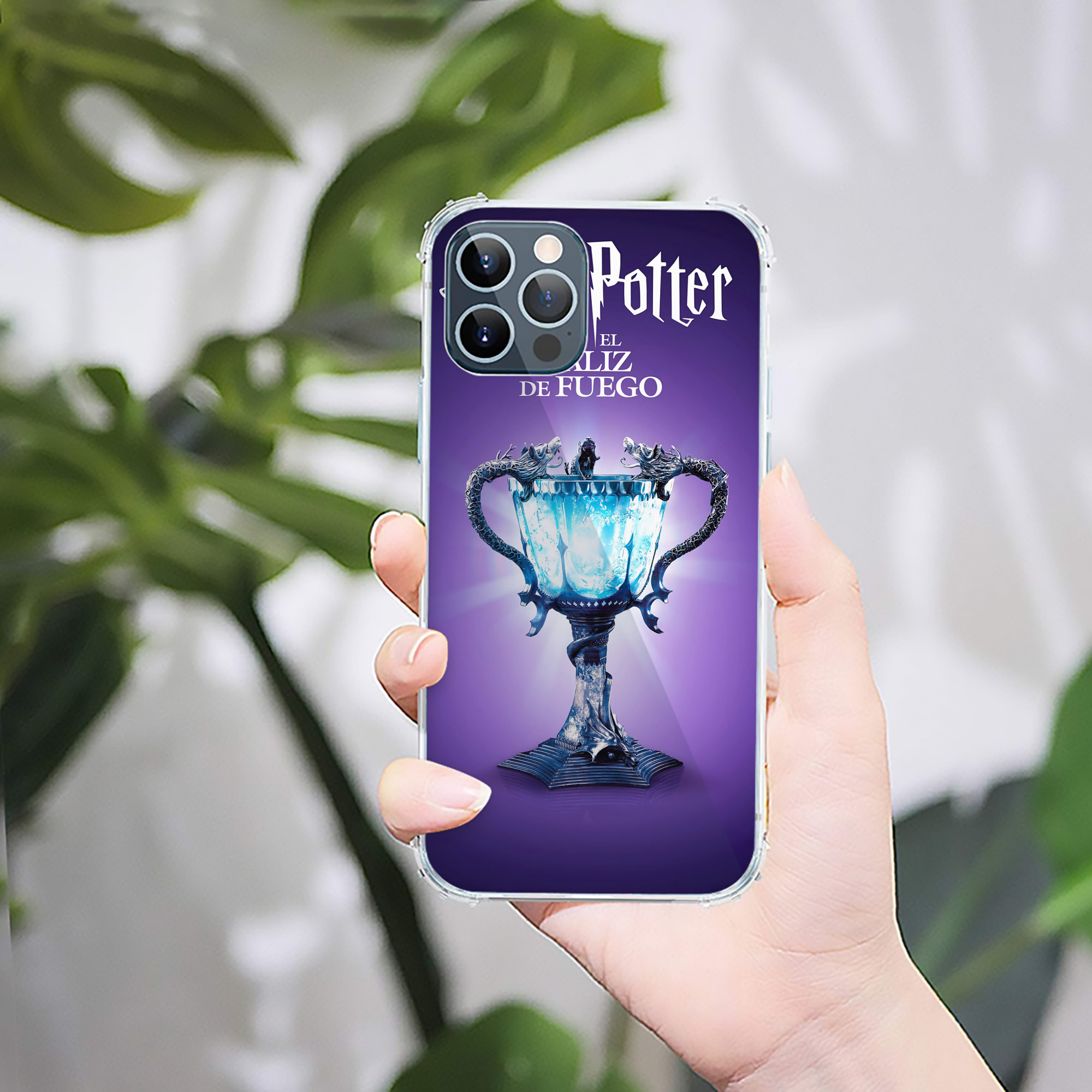（画像用） Harry Potter ハリー・ポッターシリーズ 【iPhone 12シリーズ対応】透明スマホケース（クリアソフトケース）